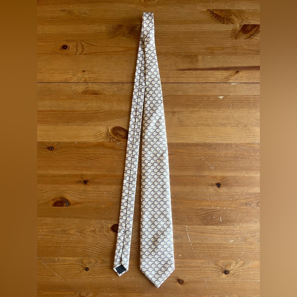 Lanvin Silk Dolphin Tie